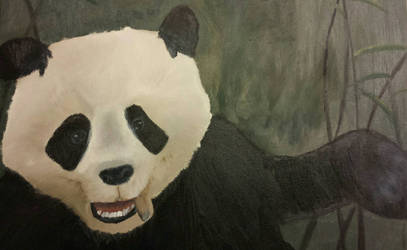 Panda (it is not smoking!) ~