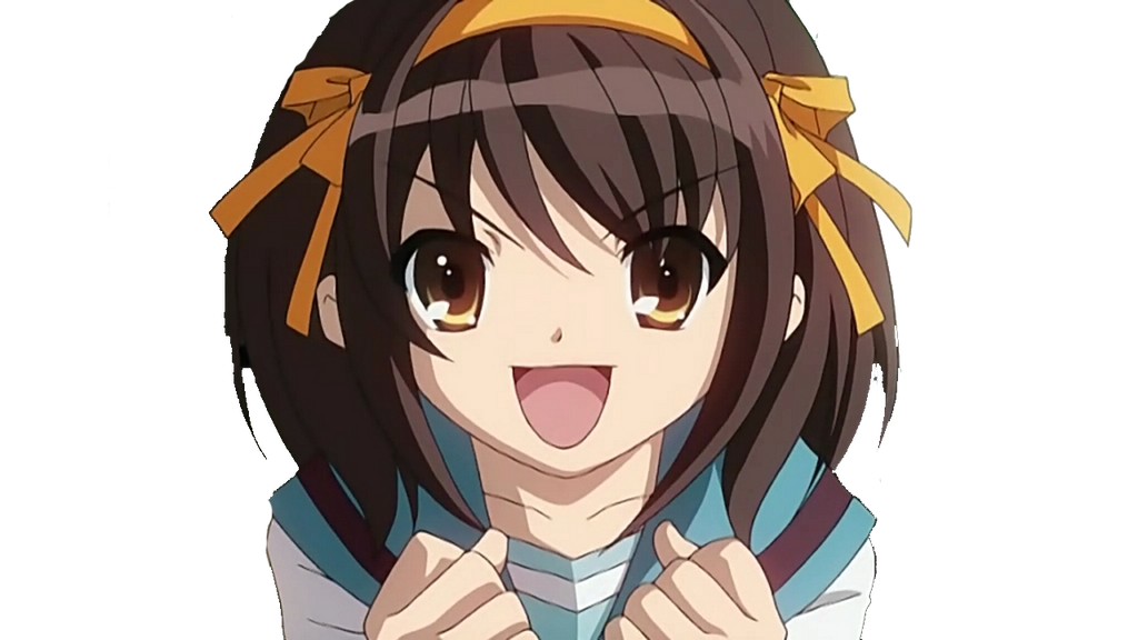 Harhi Haruhi Suzumiya Render 2 by AbruFun on DeviantArt