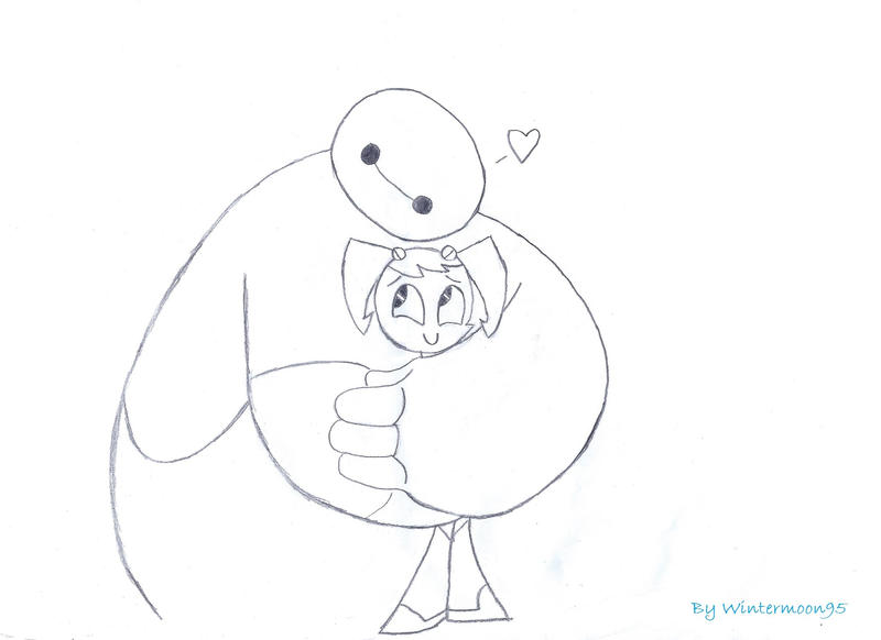 Baymax Hugging Jenny