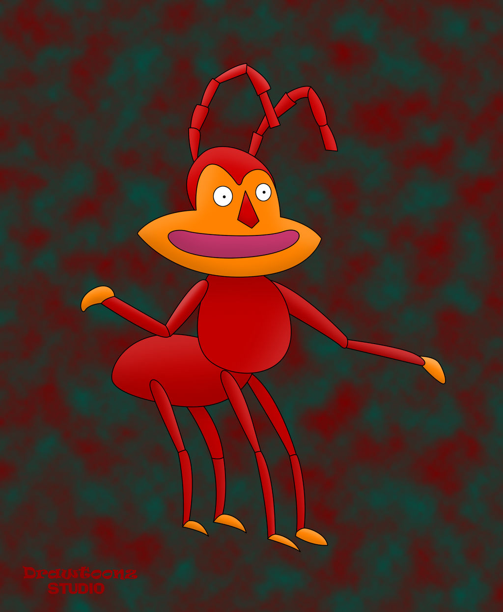 images Scary Cartoon Ant Drawing scary cartoon ant by drawtoonzstudio on