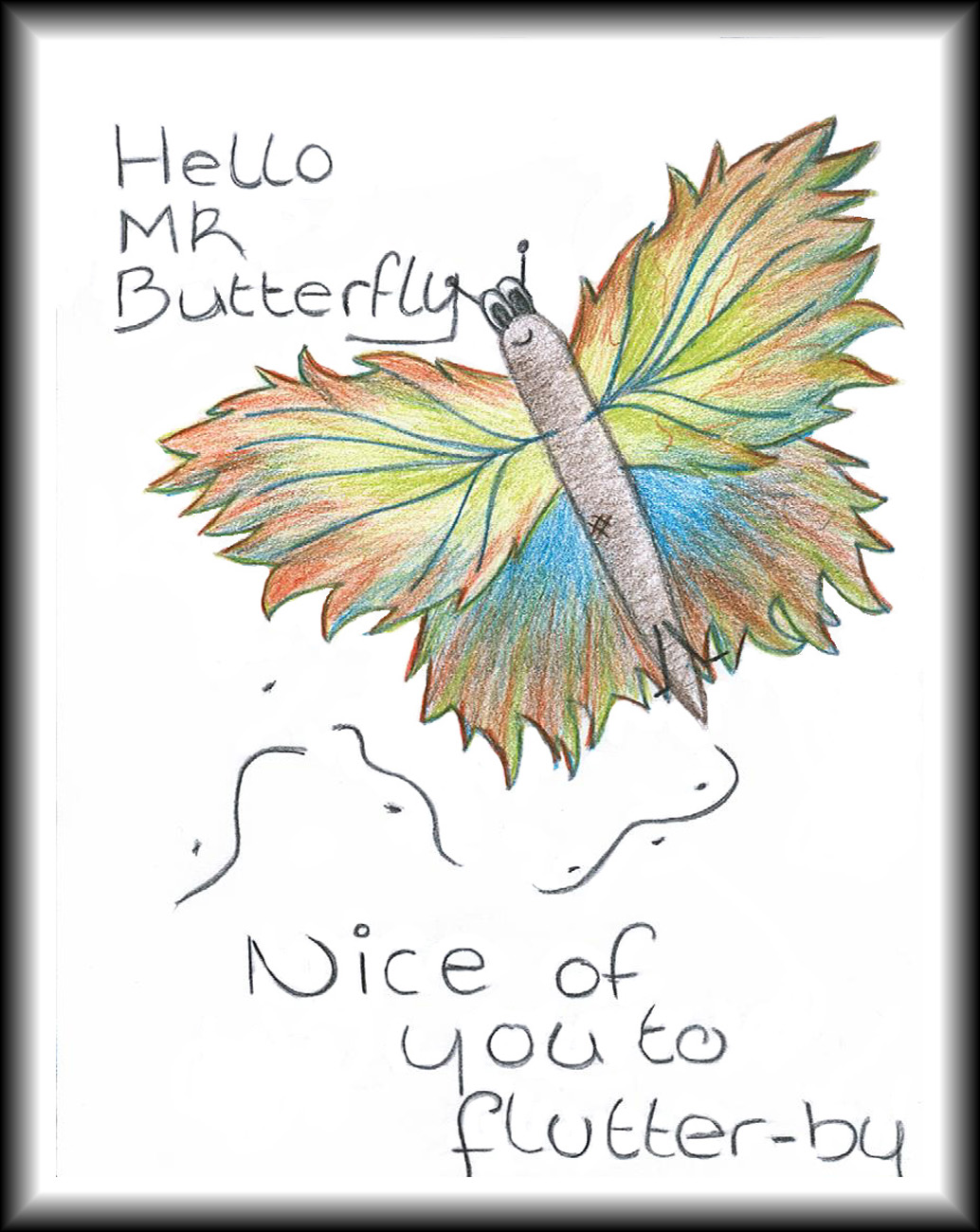 Hello Mr Butterly...