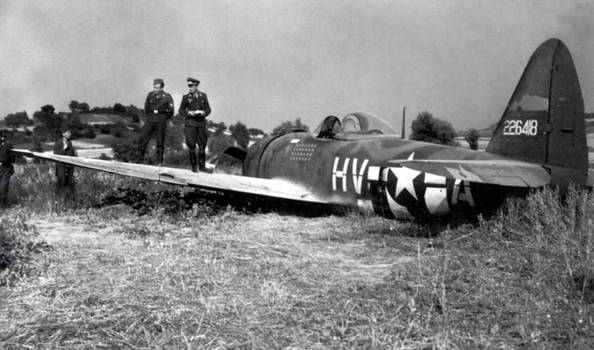 Francis Gabreski's P-47 Thunderbolt