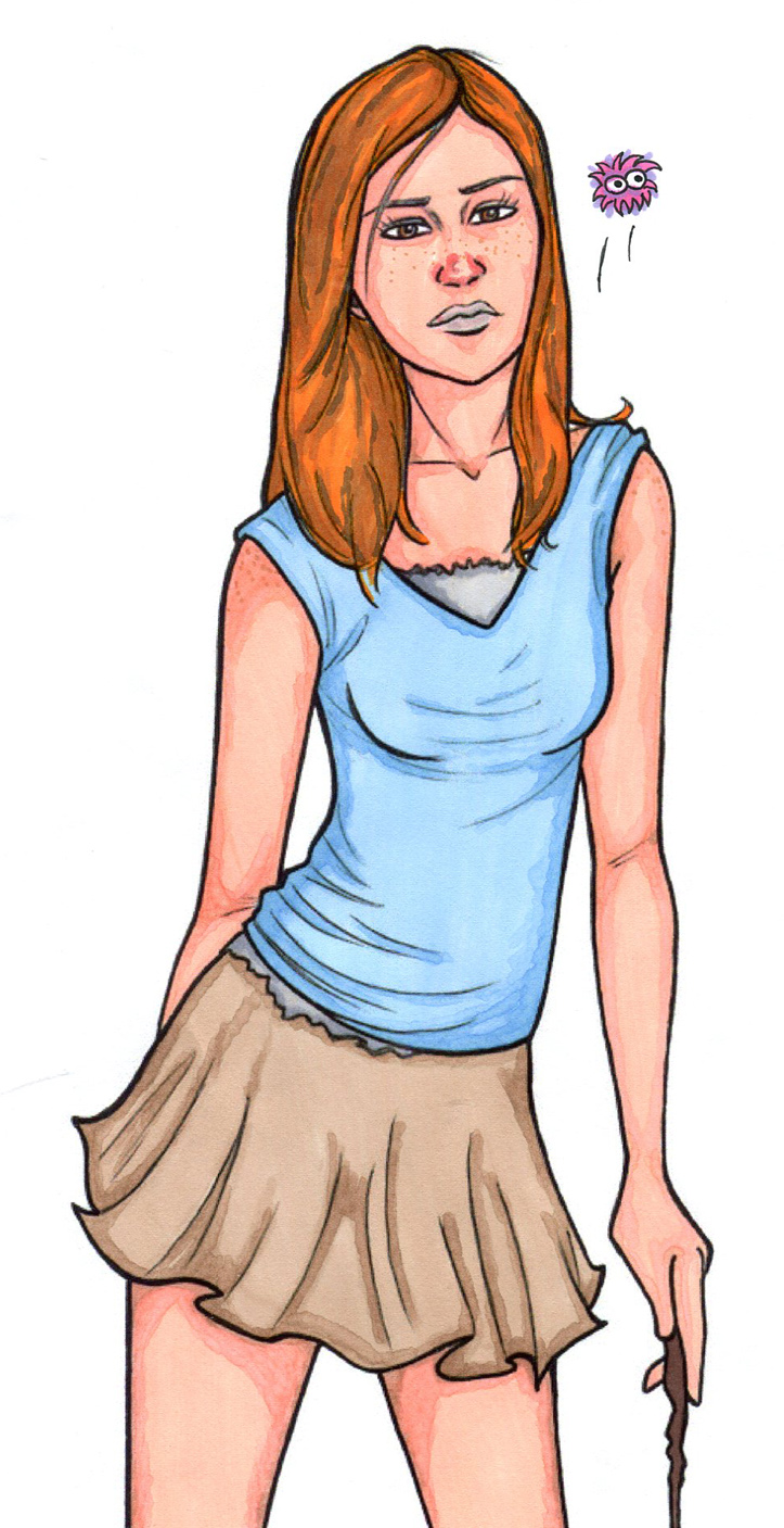 Hot Ginny Weasley Colored By ErikRoger On DeviantArt hot-ginny-weasley-colored-by-erikroger-on-deviantart
