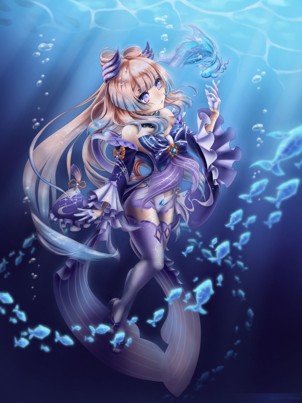 Sangonomiya Kokomi fan Art By DLexsie On DeviantArt sangonomiya-kokomi-fan-art-by-dlexsie-on-deviantart