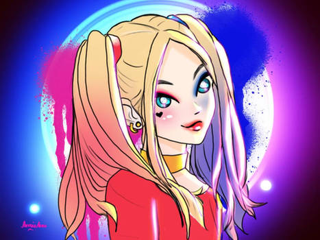 fanart of Harley Quinn!