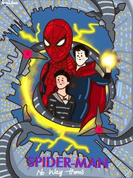 Spider-Man No way home poster by me :)