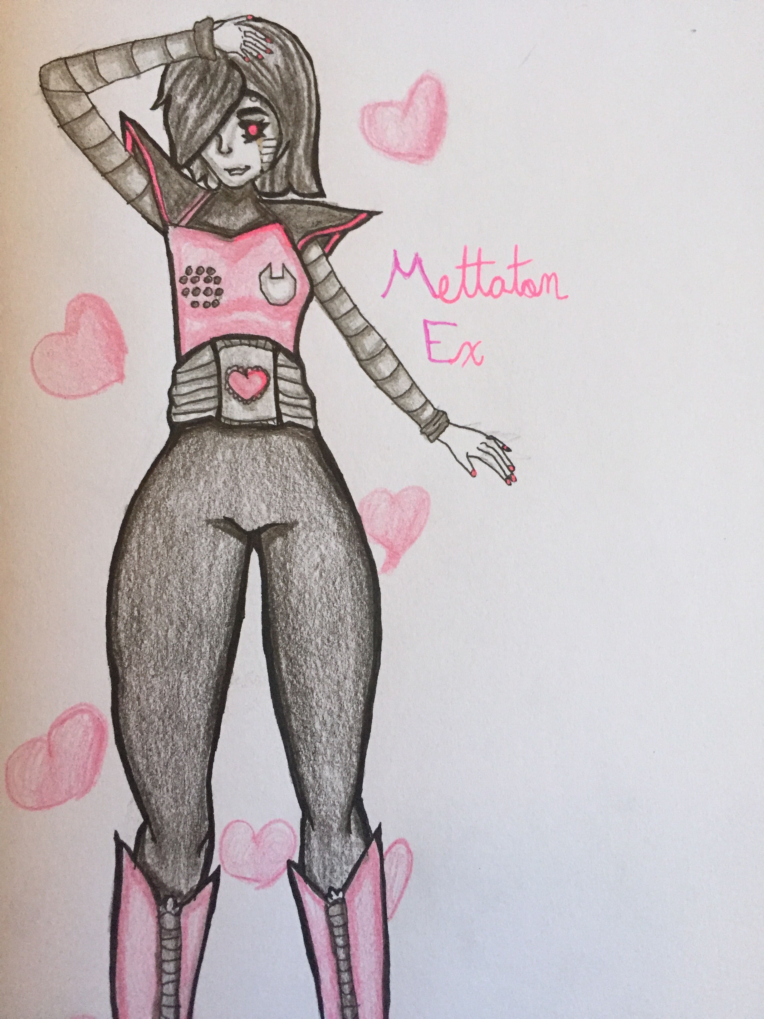 Undertale Fanart|Mettaton Ex by KauraDoesArt on DeviantArt