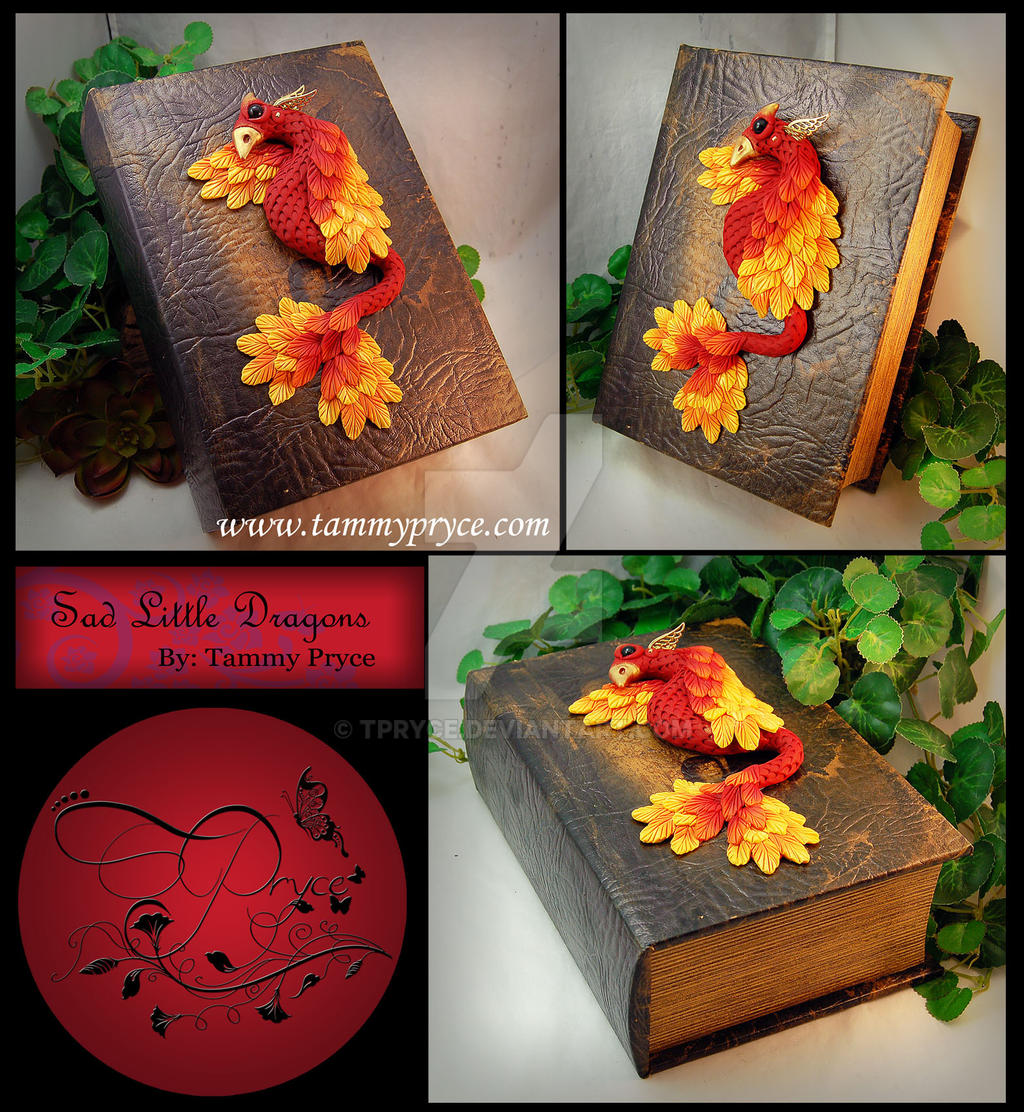 Red Phoenix on Deep Old Wold Book Box