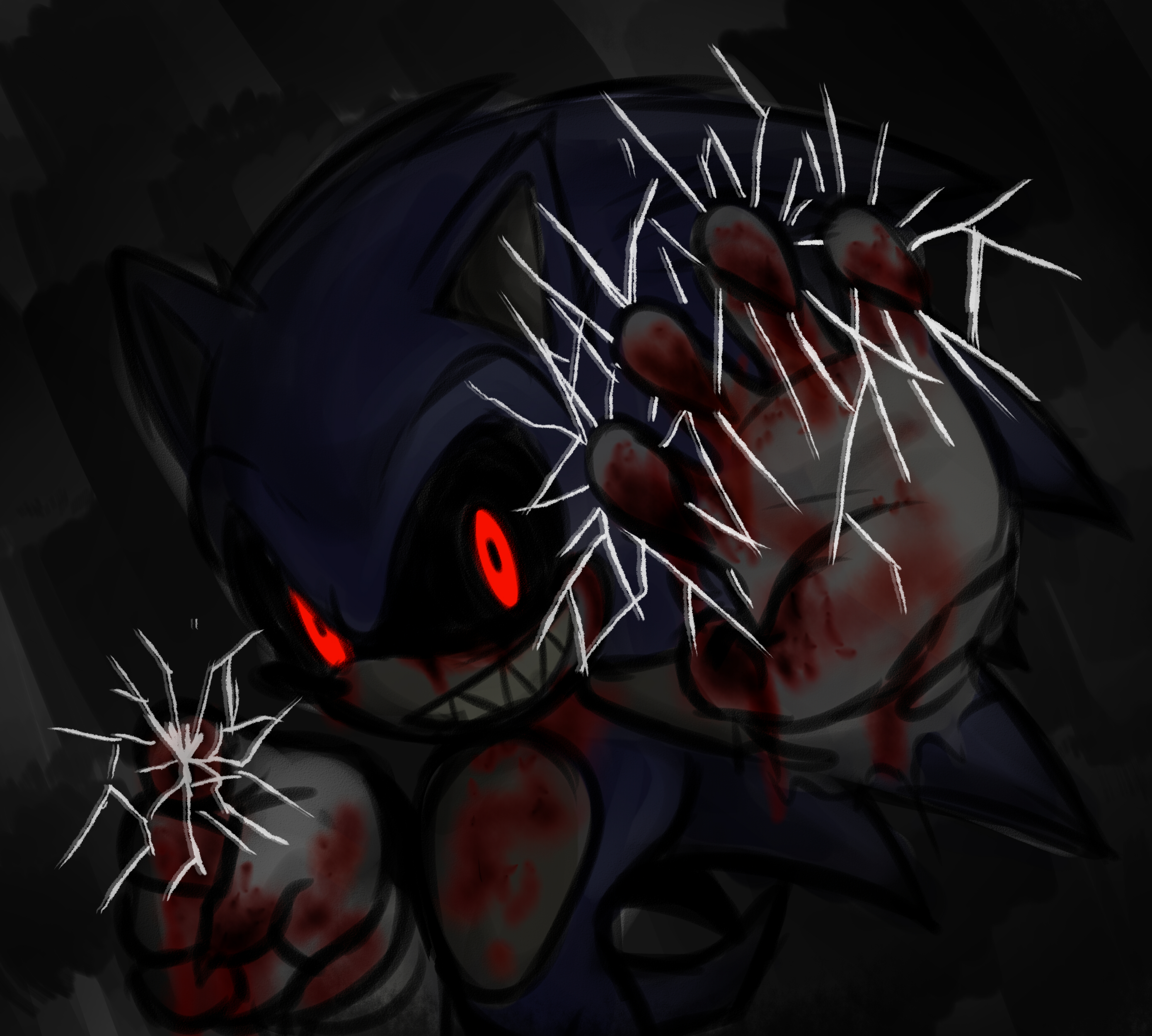 Dark Sonic.exe by sonicfan124er on DeviantArt