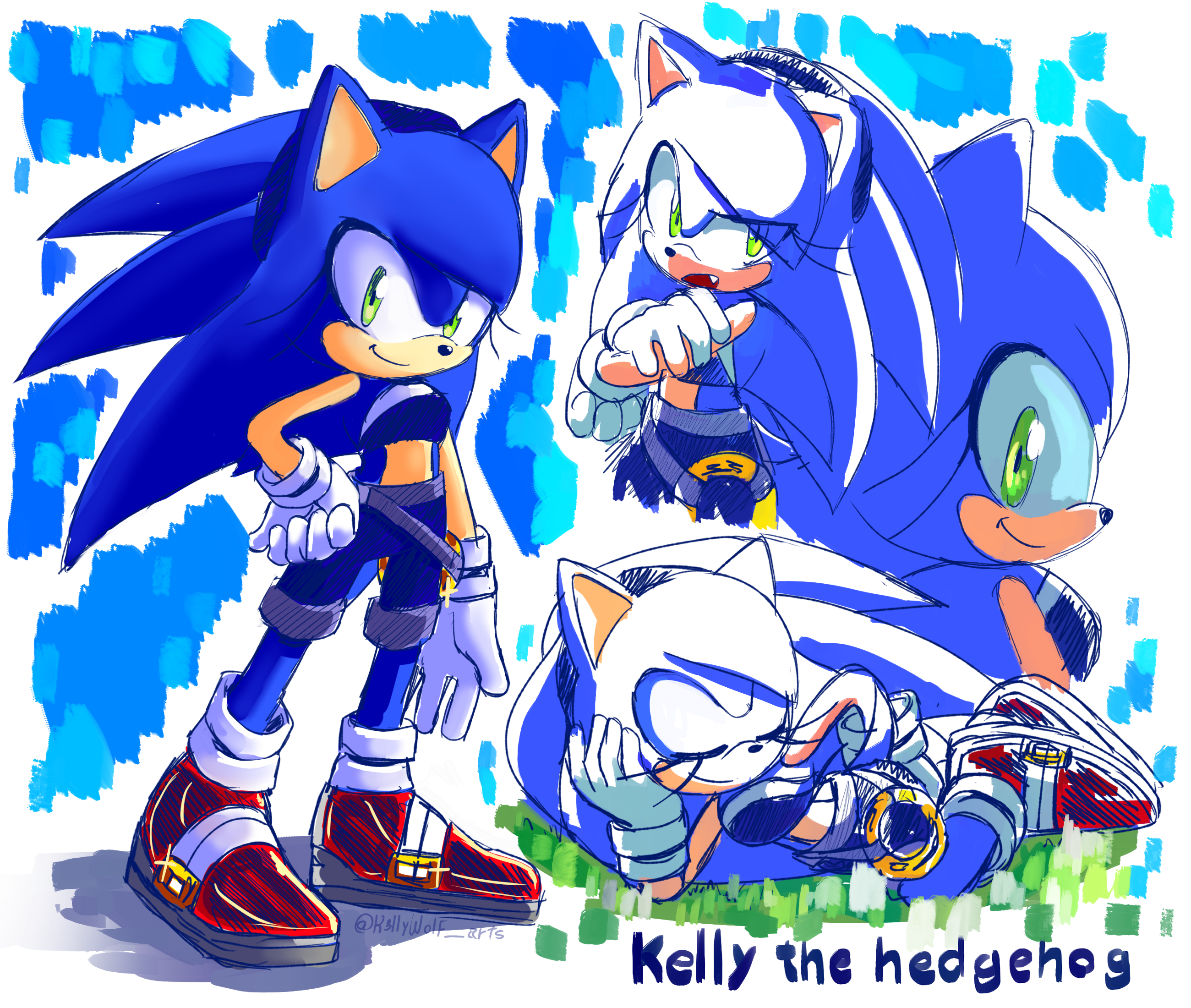 Dnf Kelly Kelly sketches by k3llywolfarts on DeviantArt