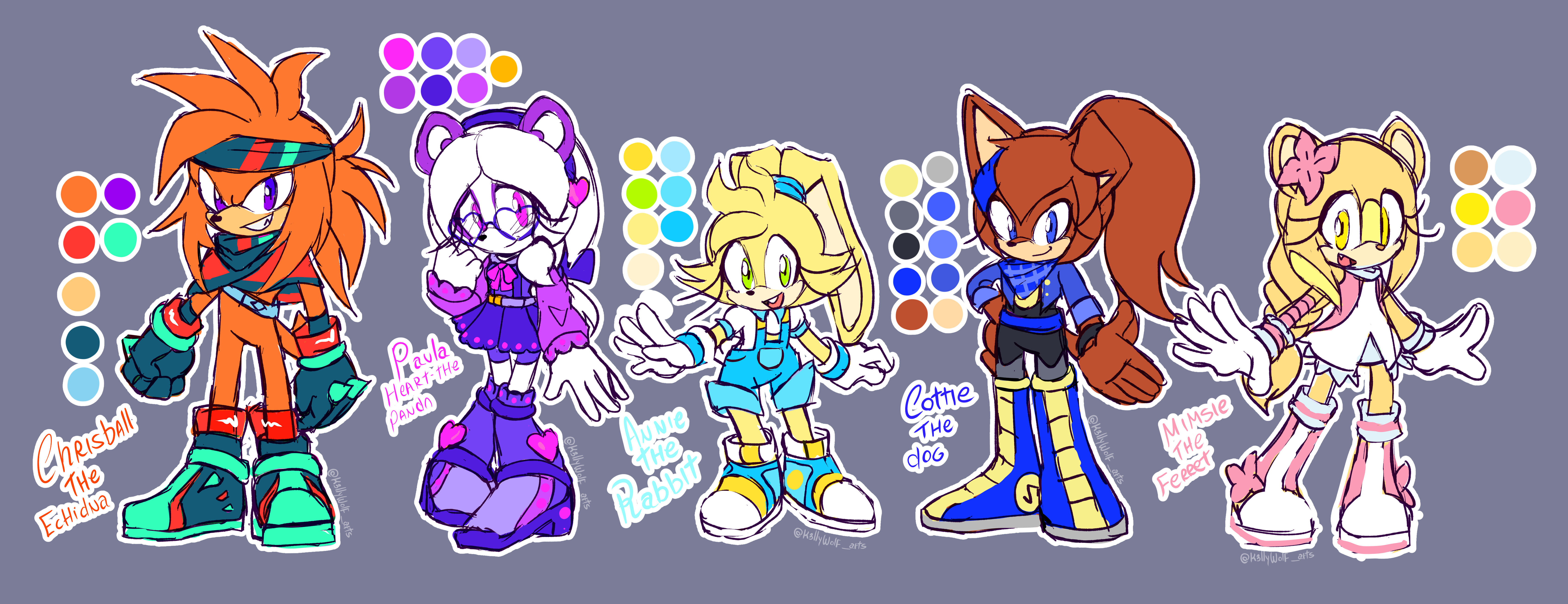 Sonic Characters Deviantart Personnages De Fans De Sonic Deviantart
