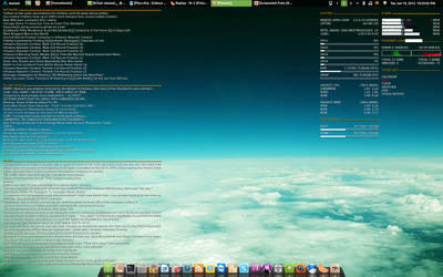 Linux Mint 13 Cinnamon Desktop Screenshot