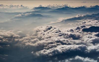 Cotton in the Sky. Storm by Asetskaya