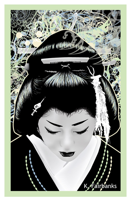 Geisha in Black