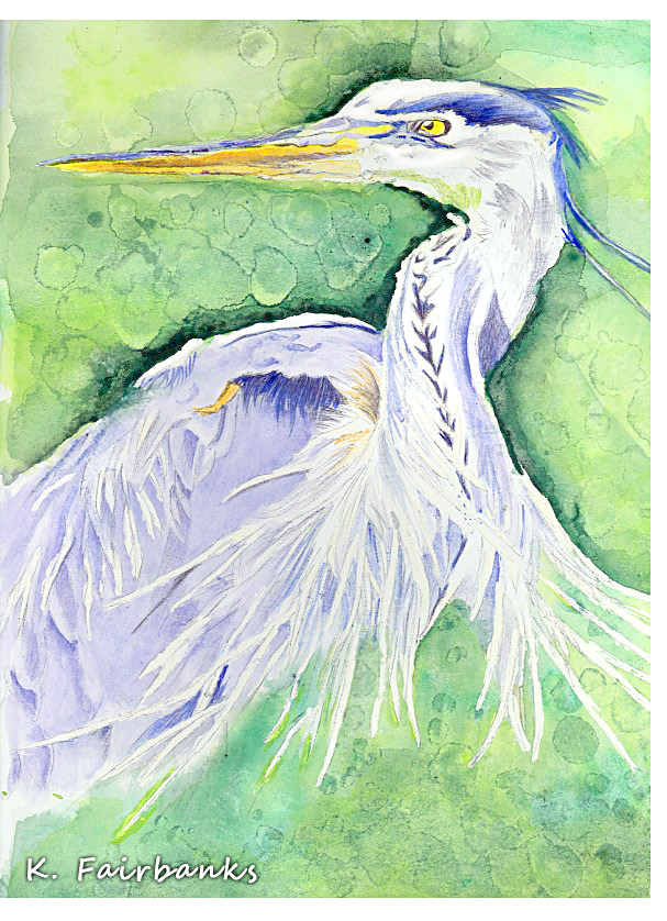 The Heron by kfairbanks