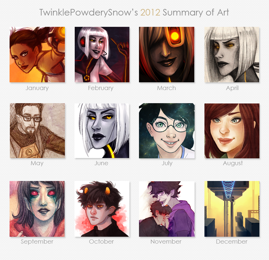 2012 art summary