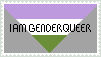 Genderqueer stamp