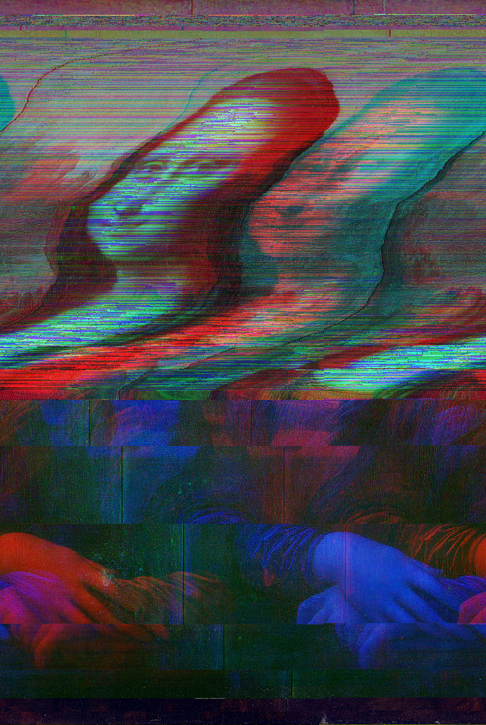 Mona Lisa glitch