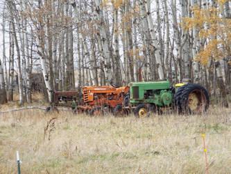 A collection of tractors