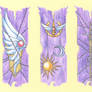 Shield, libra, sword