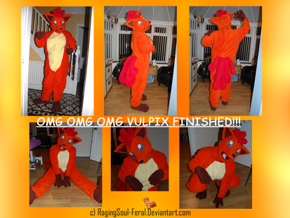 Vulpix Fursuit COMPLETE