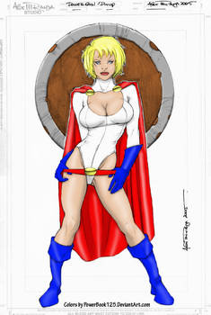 PowerGirl Pinup