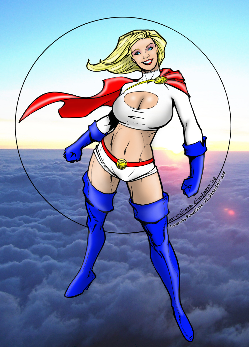 Power Girl Midriff