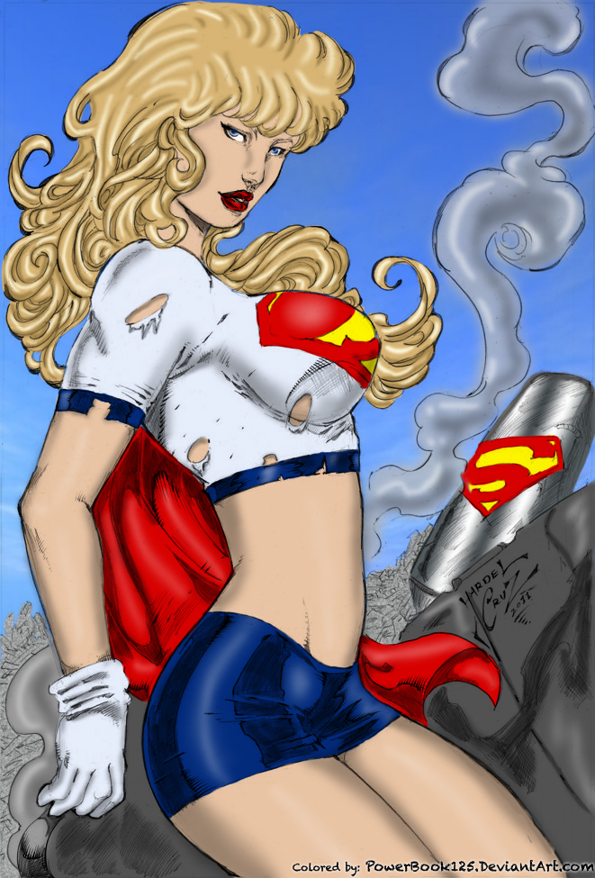 Supergirl Busty colored