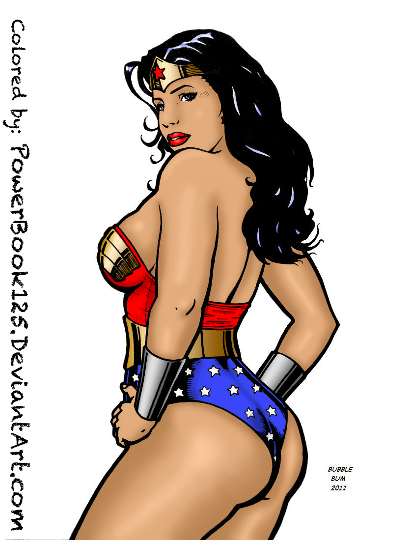 Wonder Woman Bubble Bum