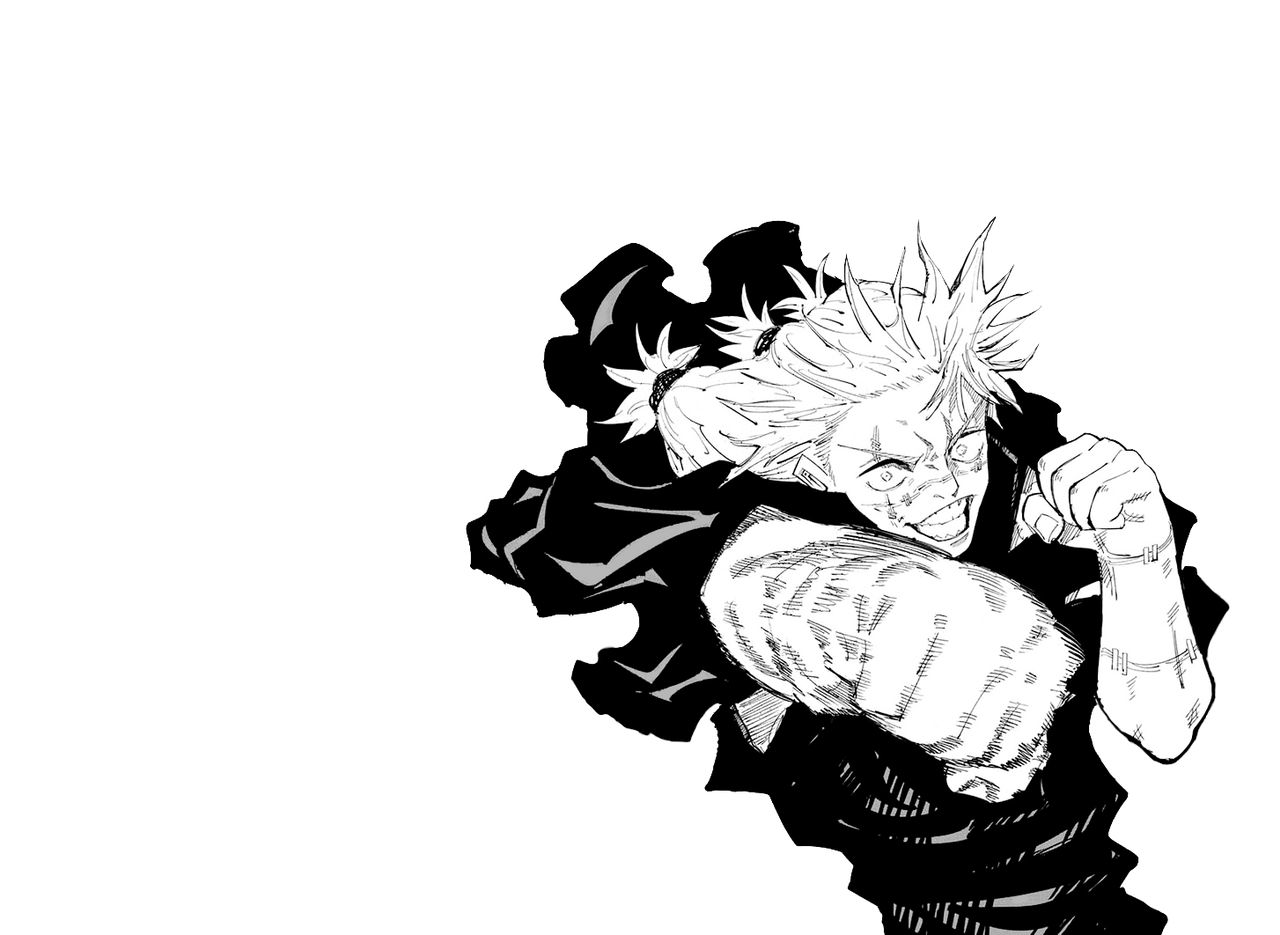 Jujutsu Kaisen Mahito Black Flash Render by StormyDayze on DeviantArt
