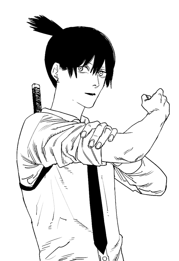 Chainsaw Man Aki Hayakawa  Anime Manga by alyonaxxart on DeviantArt