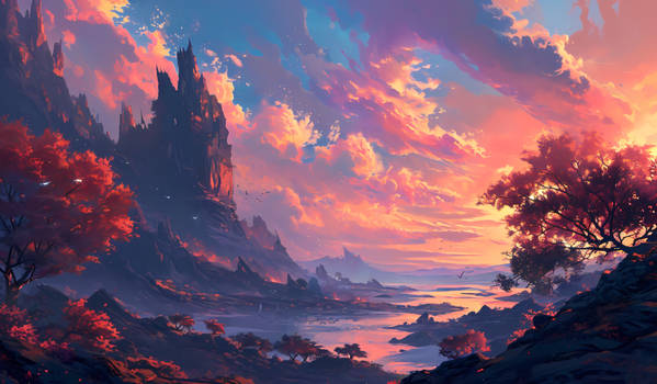 Desktop Wallpaper:: Fantasy Landscape