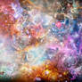 Nebula explosion HDR