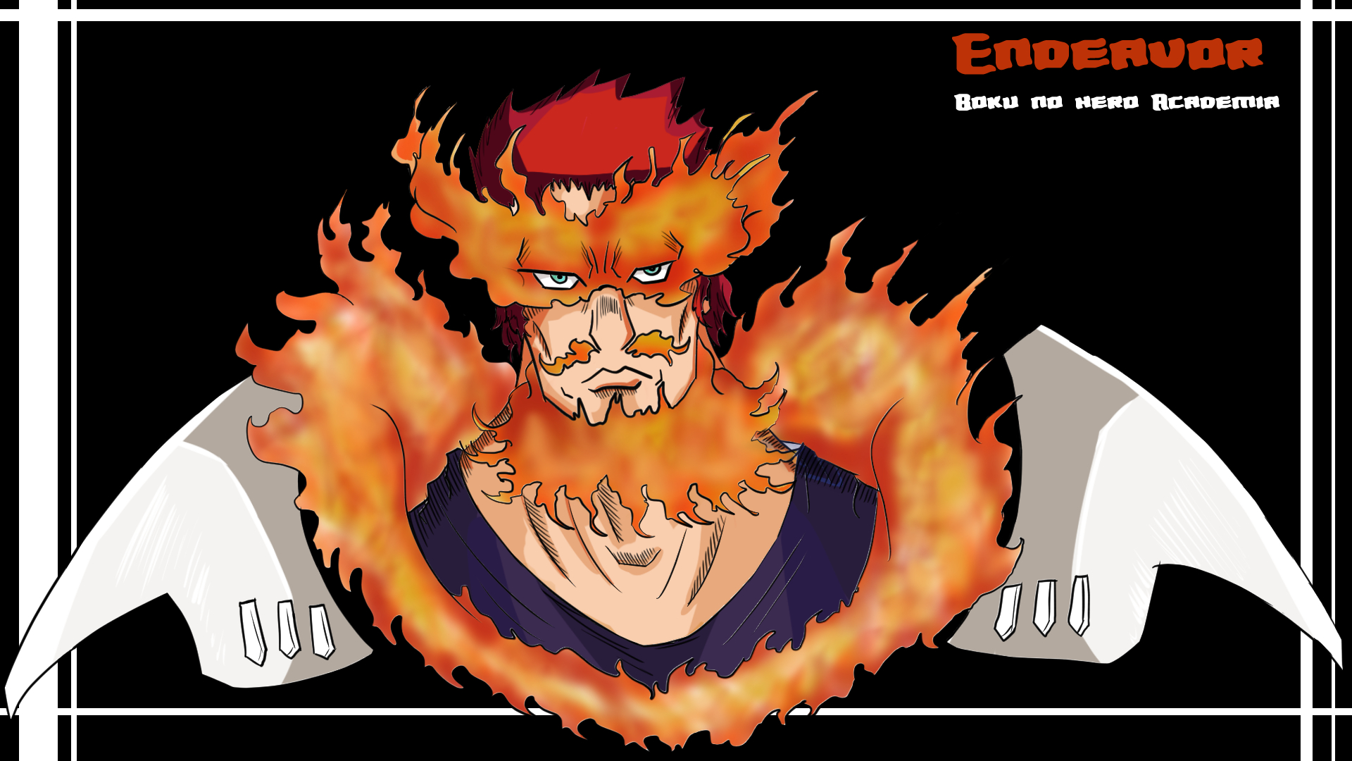 My Hero Academia Endeavor By Sunterra92 On Deviantart