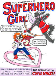 Superhero Girl and the Pursuit of the Cupid Ninja