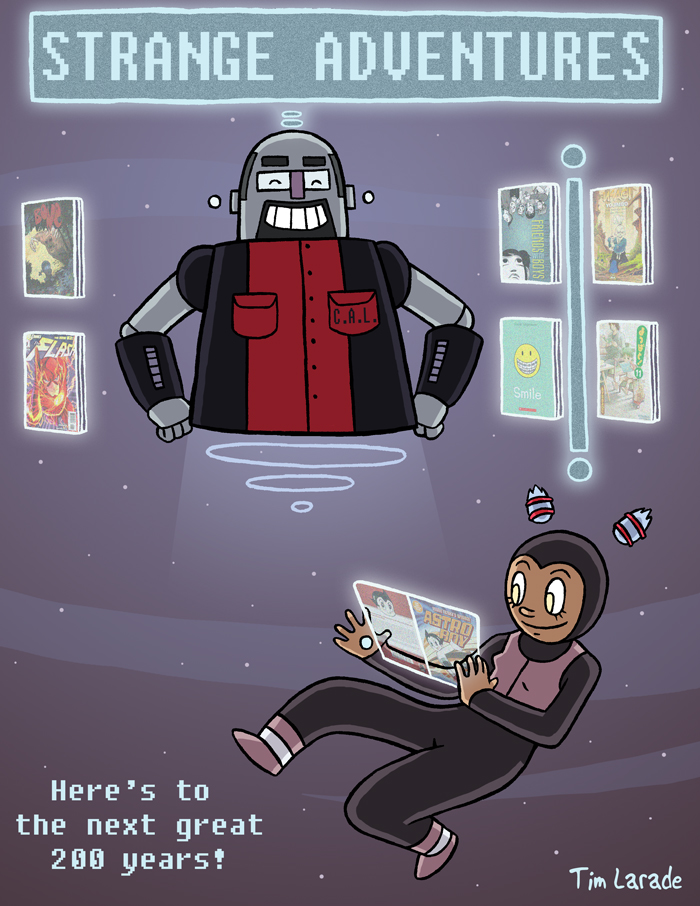 200 years of Strange Adventures by captainsponge