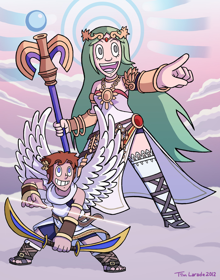 Kid Icarus by captainsponge