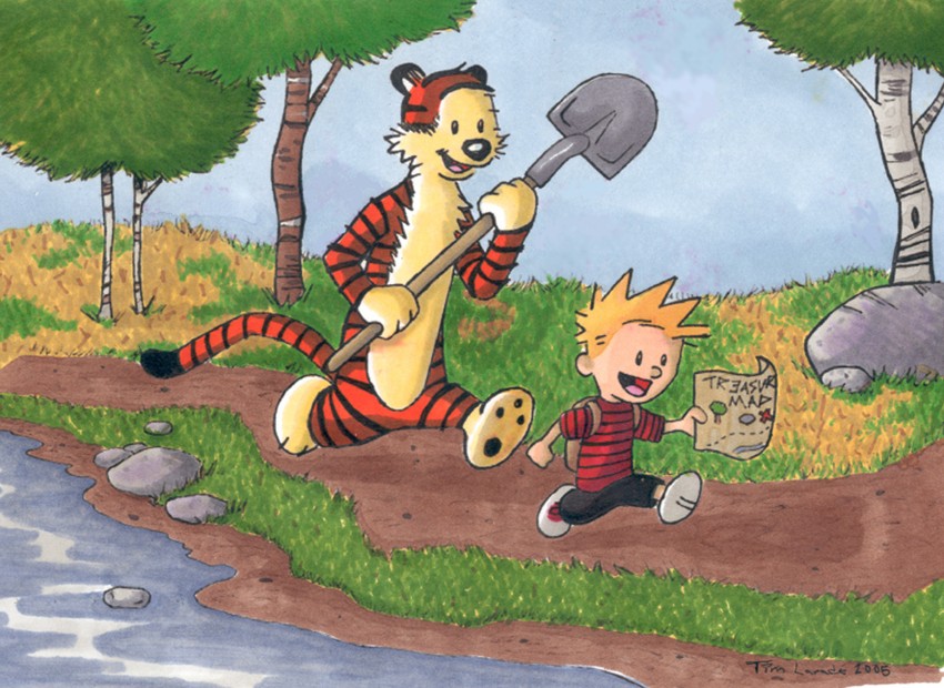 Calvin and Hobbes by captainsponge on DeviantArt Calvin and Hobbes by captainsponge on DeviantArt