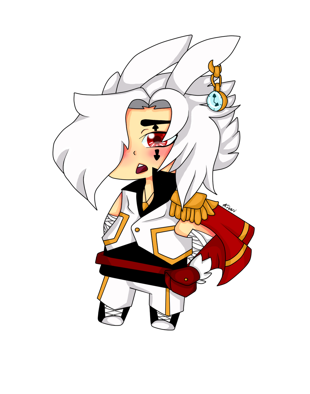 {SW} - White Rabbit - chibi by MiraHoldenHart on DeviantArt