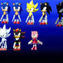 sonic x 3d models