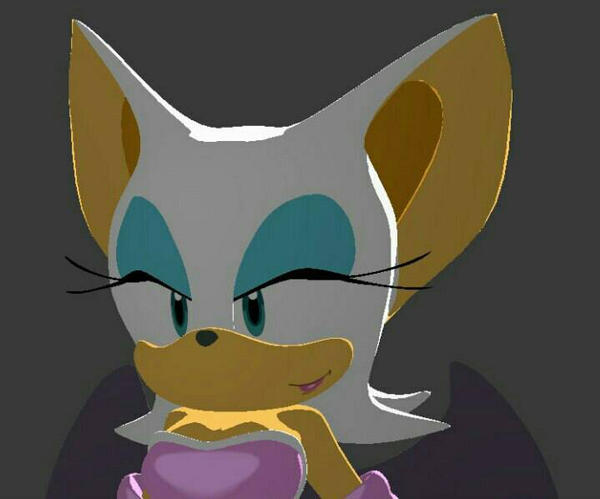 rouge 3d by artsonx on DeviantArt