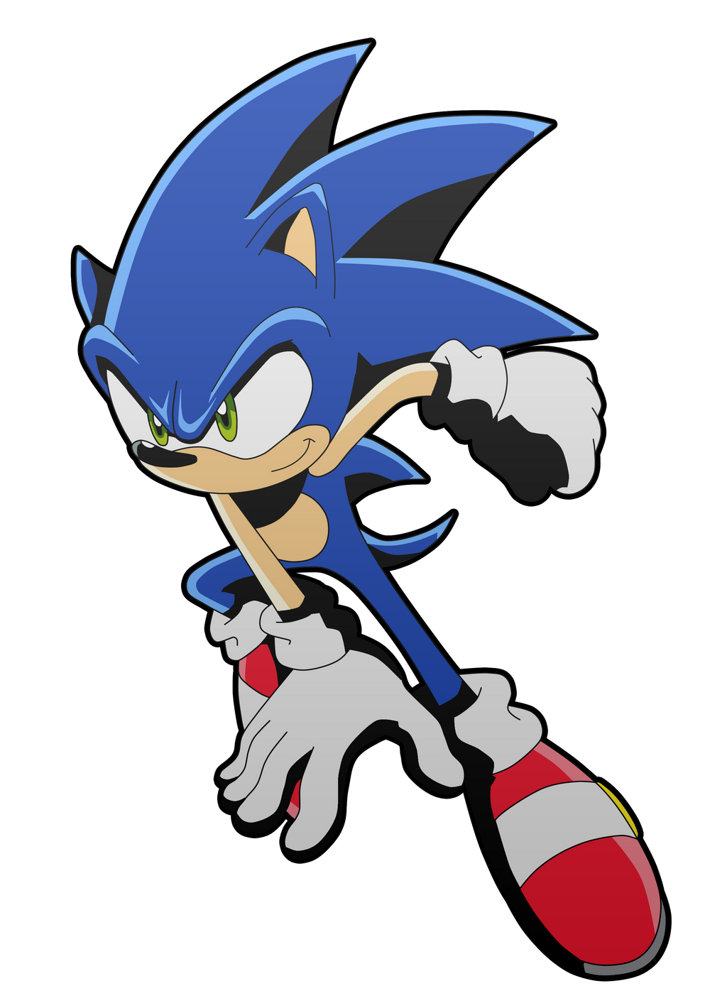 Sonic Print By Artsonx On DeviantArt