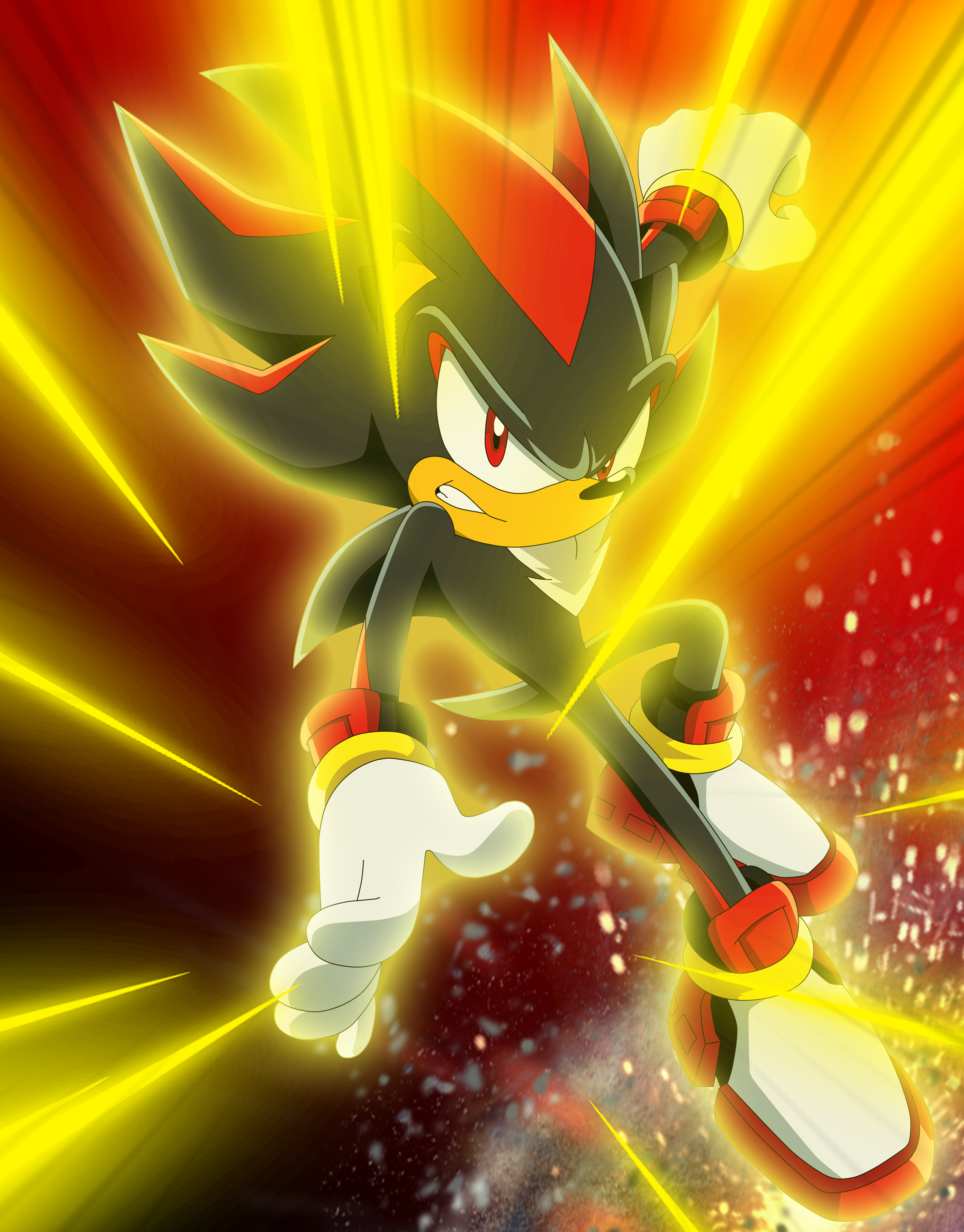 Shadow (Sonic adventure 2) by artsonx on DeviantArt