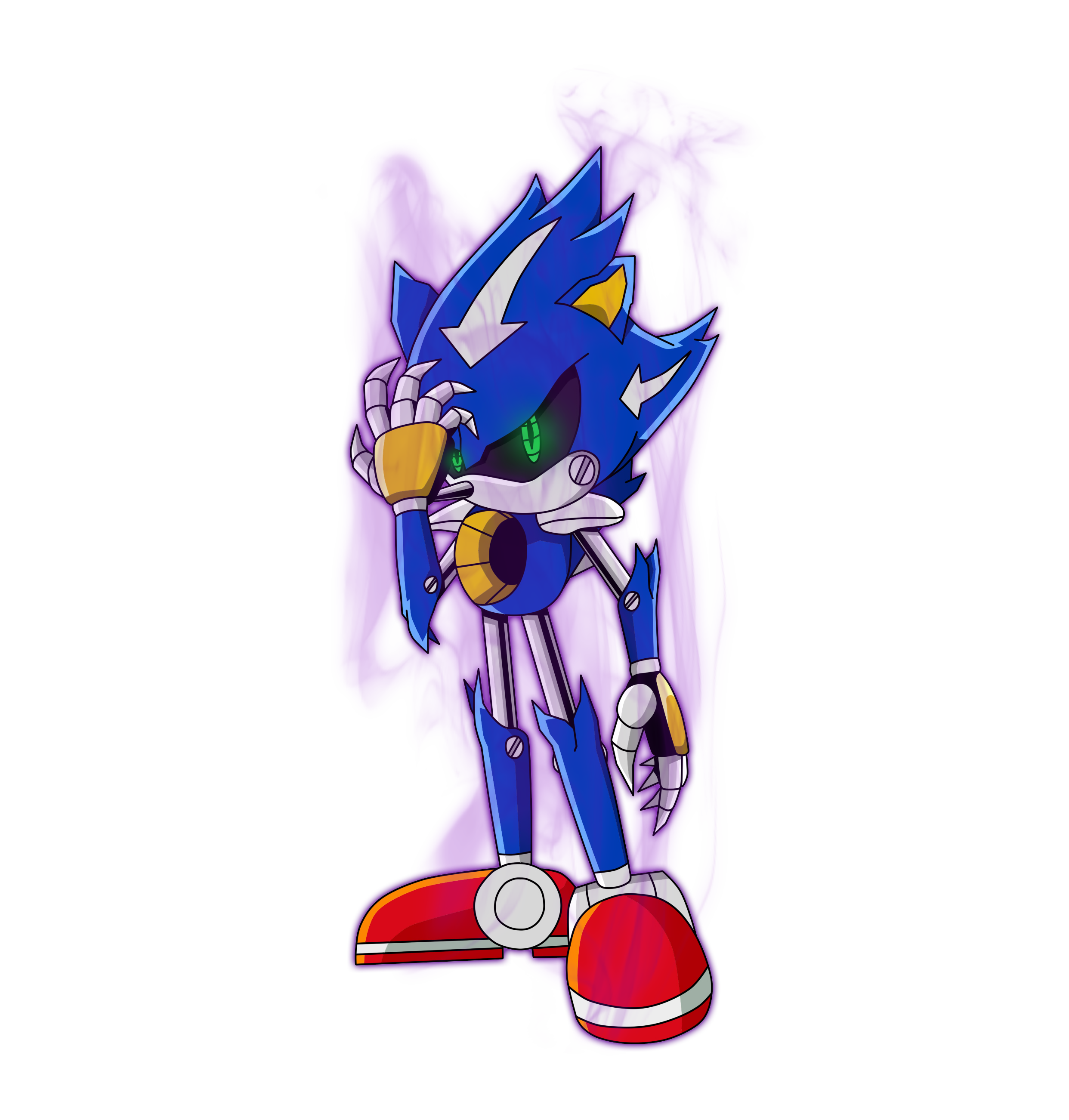 NEO METAL SONIC by artsonx on DeviantArt