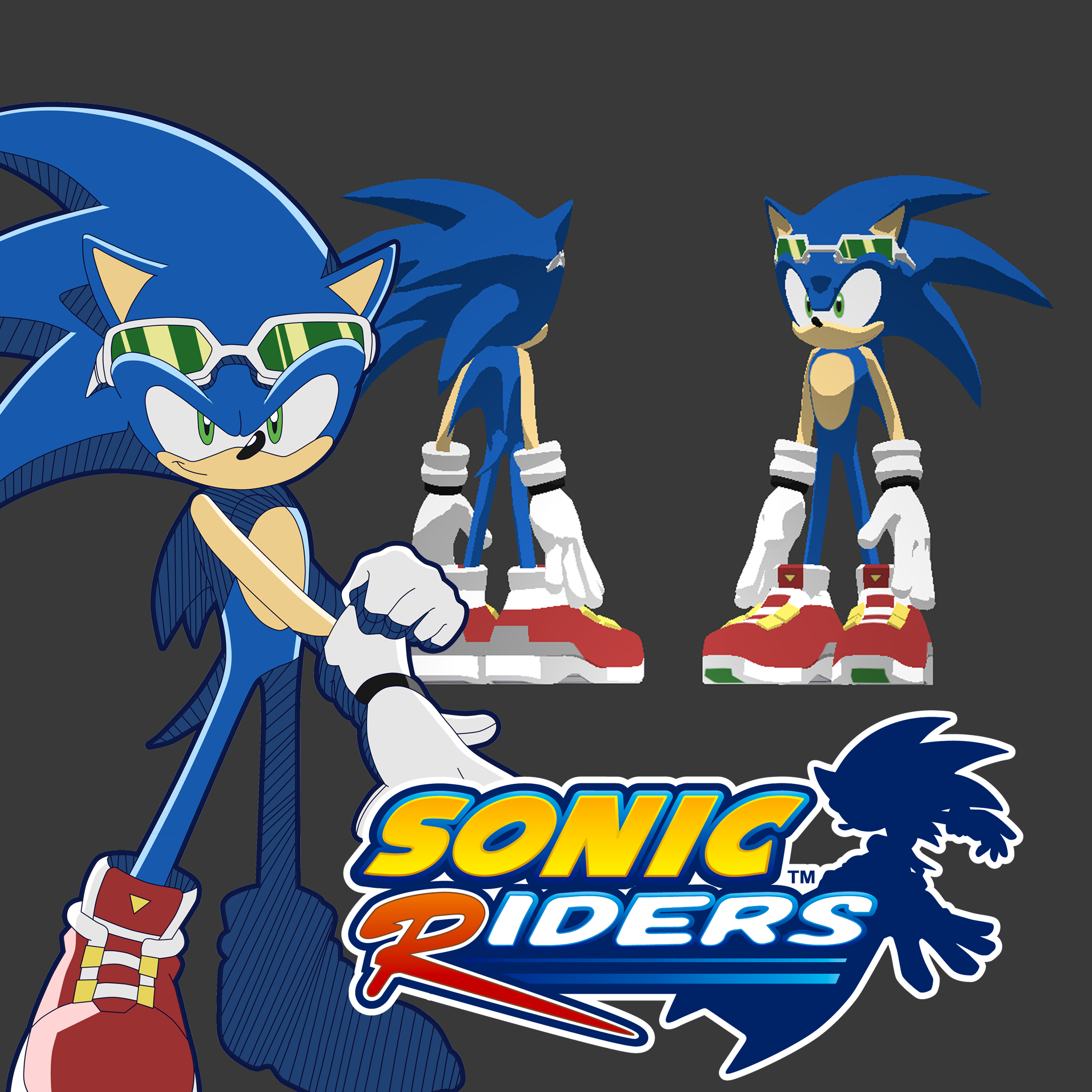 sonic x 3d models by artsonx on DeviantArt