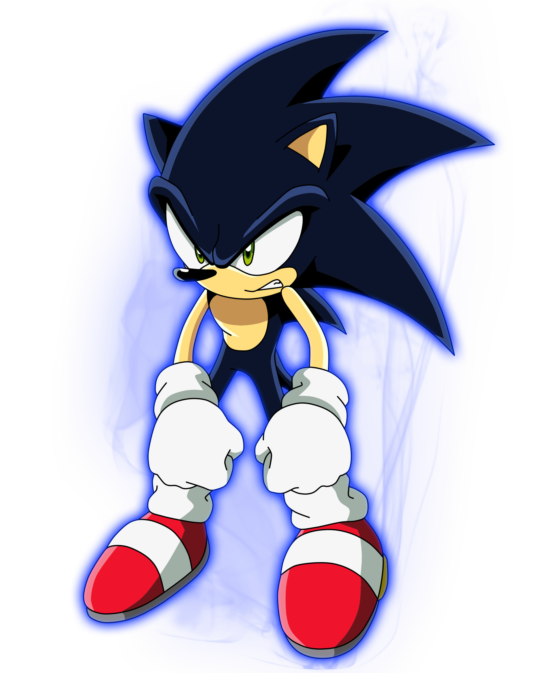 Dark Sonic by SonicPrimeInfinitus on DeviantArt