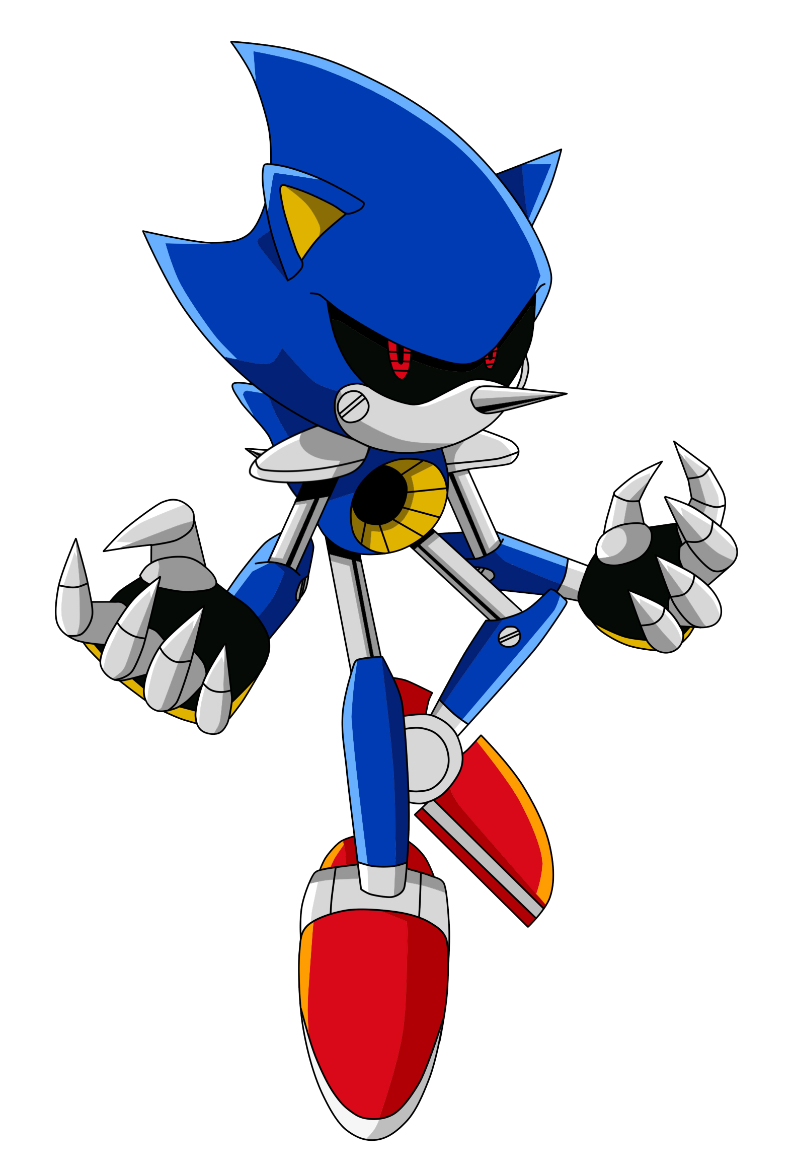 Metal Sonic by artsonx on DeviantArt