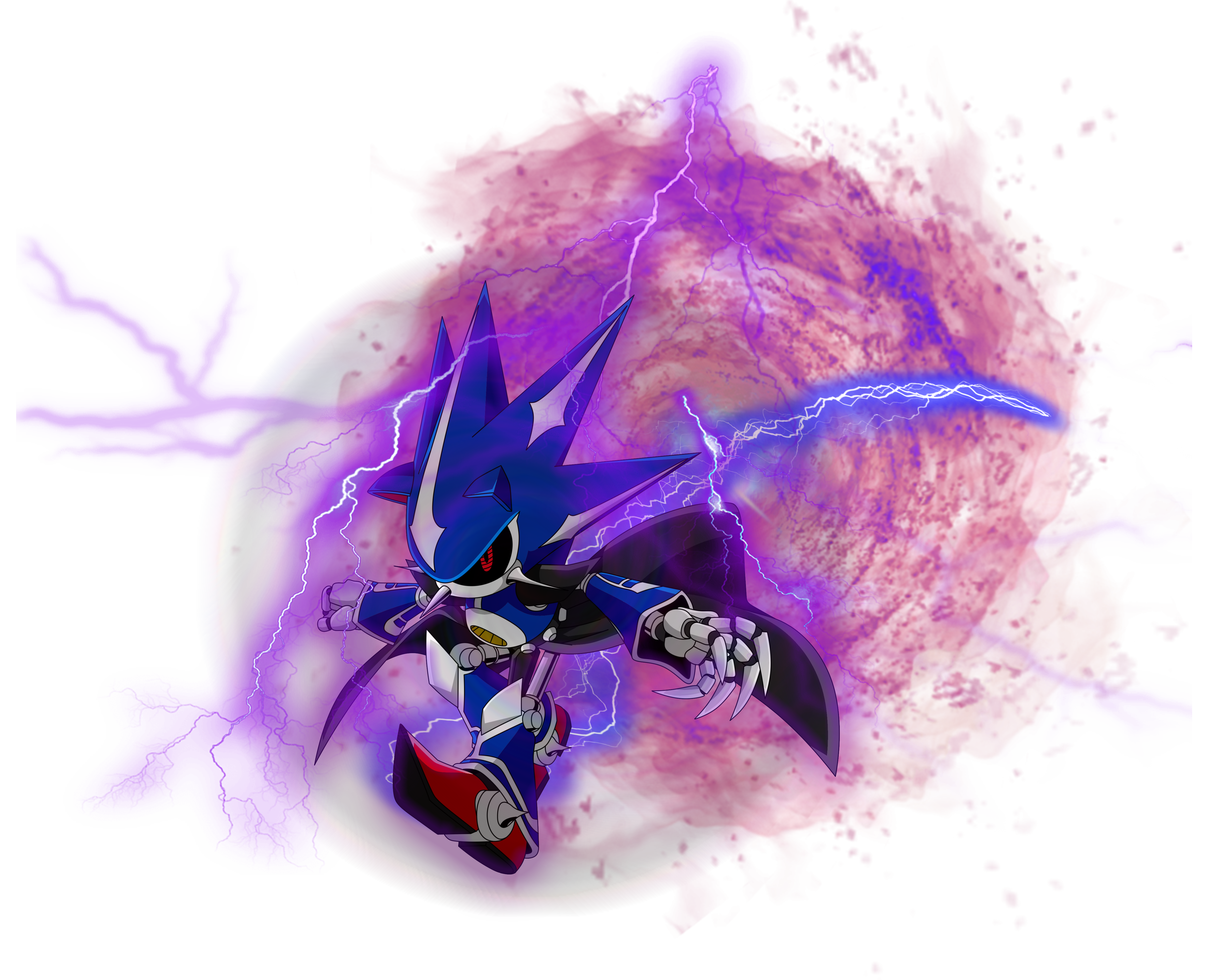 Super Neo Metal Sonic by LeviathanStraus on DeviantArt