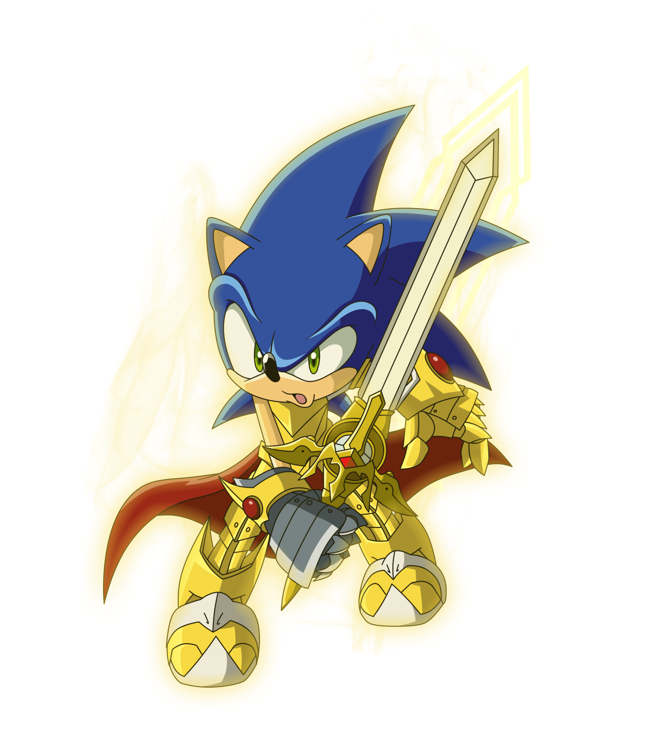 Sir Sonic The Hedgehog - The Knight of the Wind