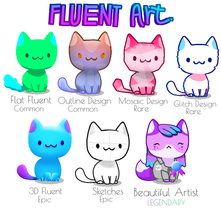 Fluent Art Characters  Cat Game Collector by Liaodkciwed on DeviantArt